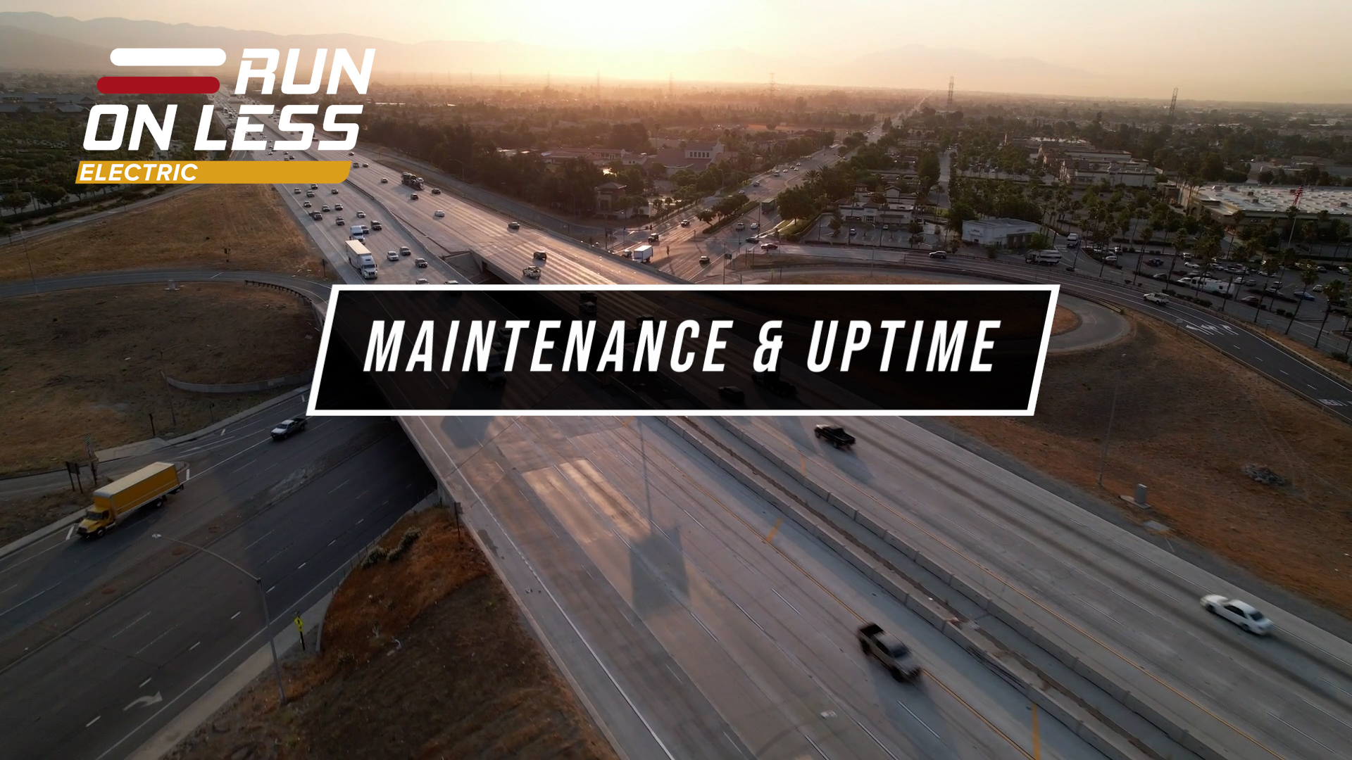 Less Maintenance Need Run On Less: Maintenance & Uptime